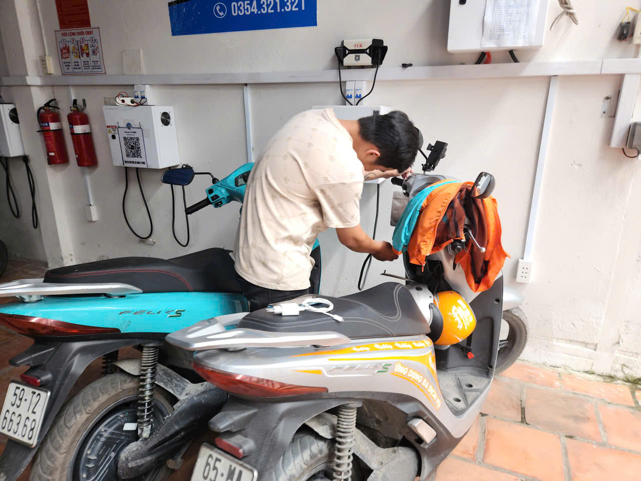 trạm sạc xe điện quận 12